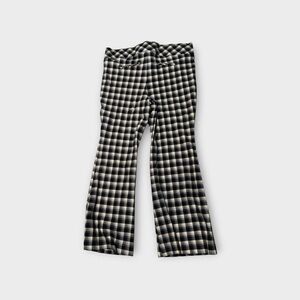 torrid Black and Cream Plaid Pants